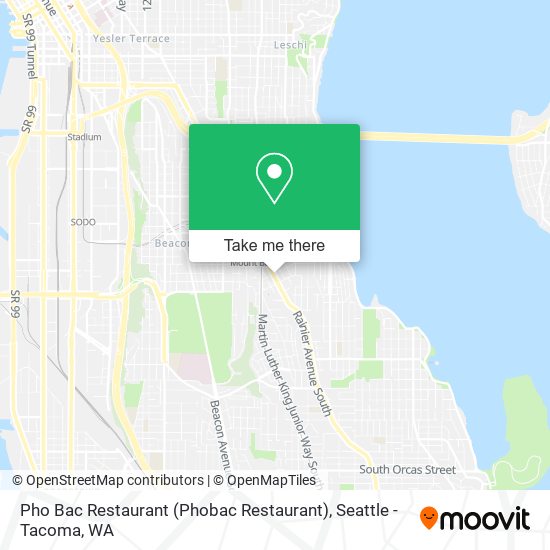 Mapa de Pho Bac Restaurant (Phobac Restaurant)
