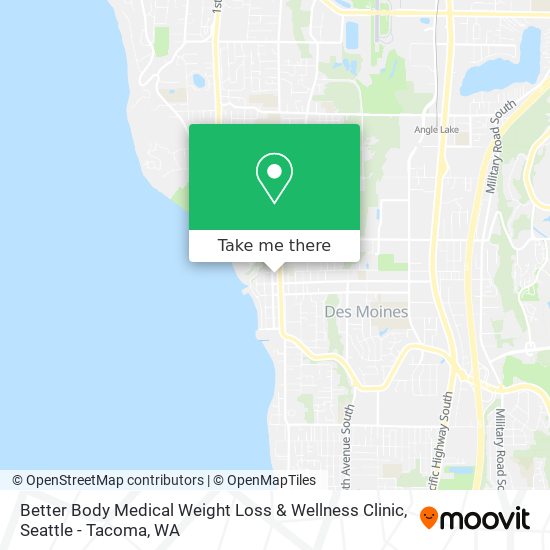 Mapa de Better Body Medical Weight Loss & Wellness Clinic