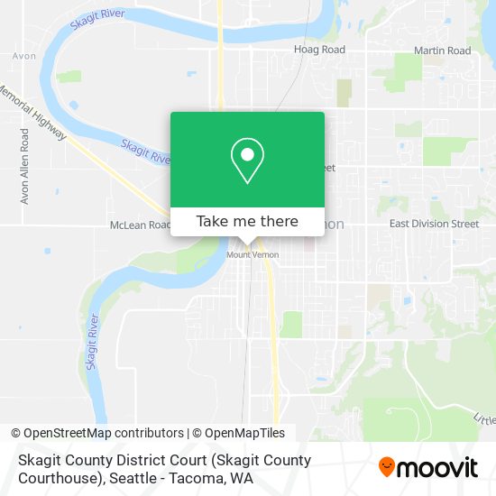Skagit County District Court (Skagit County Courthouse) map