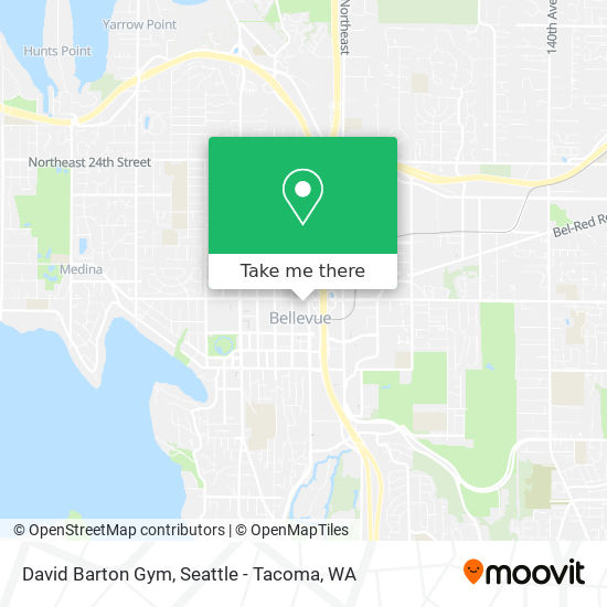 David Barton Gym map