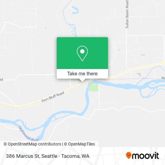 Mapa de 386 Marcus St