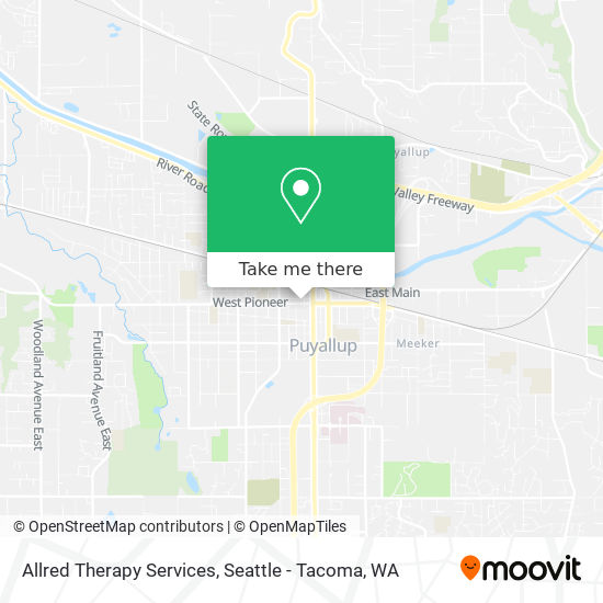 Allred Therapy Services map