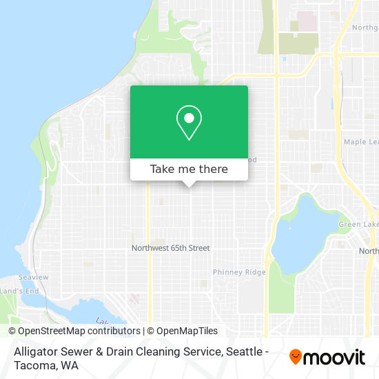 Alligator Sewer & Drain Cleaning Service map