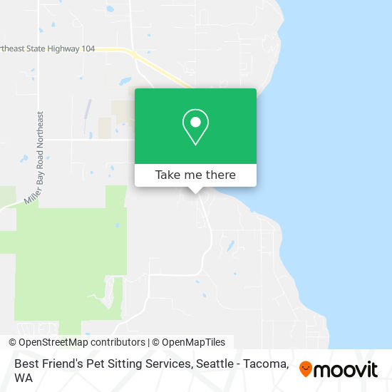 Best Friend's Pet Sitting Services map