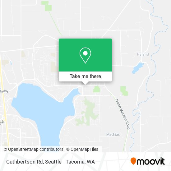 Cuthbertson Rd map