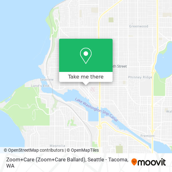 Zoom+Care (Zoom+Care Ballard) map