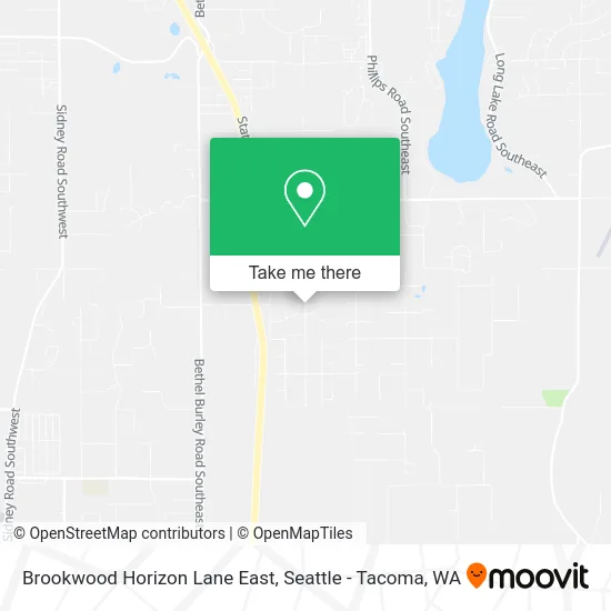 Brookwood Horizon Lane East map