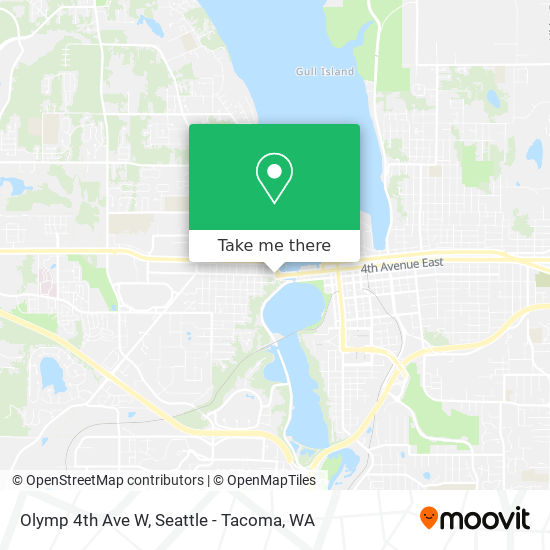 Mapa de Olymp 4th Ave W