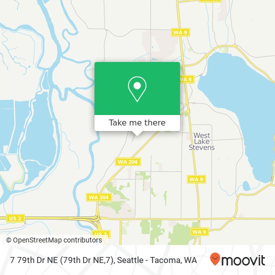 Mapa de 7 79th Dr NE (79th Dr NE,7), Lake Stevens, WA 98258