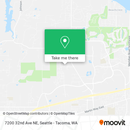 Mapa de 7200 32nd Ave NE