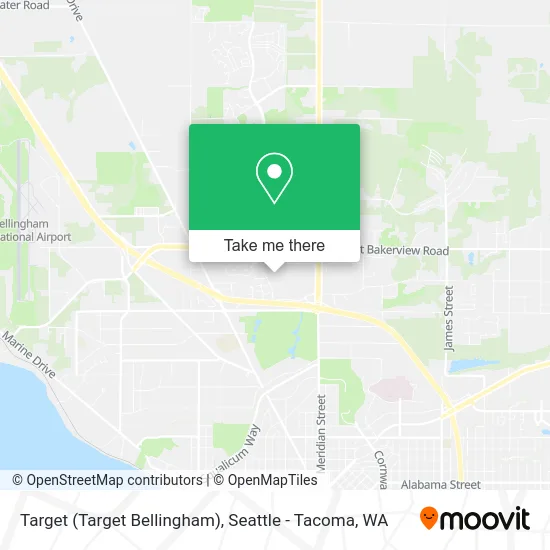 Target (Target Bellingham) map