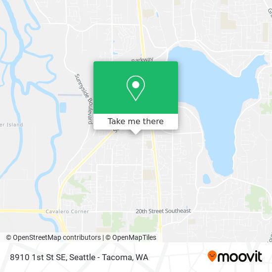 Mapa de 8910 1st St SE