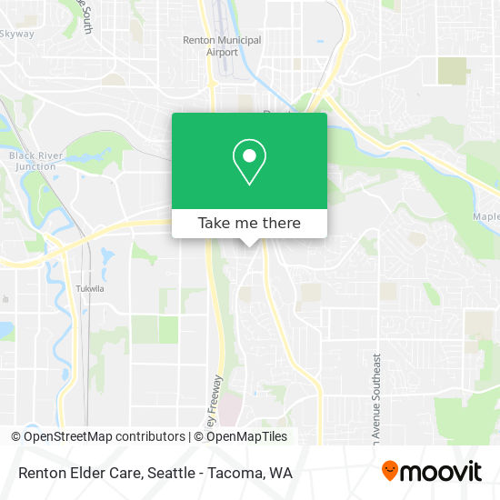 Mapa de Renton Elder Care