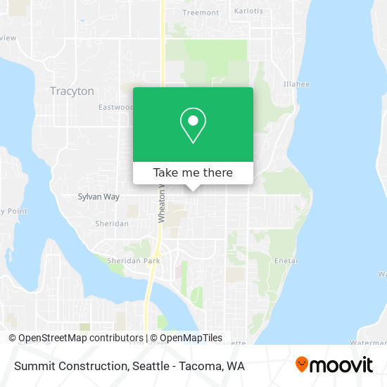 Summit Construction map