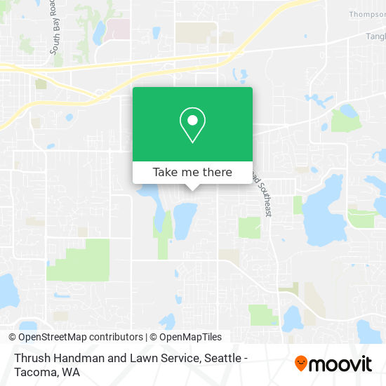 Thrush Handman and Lawn Service map