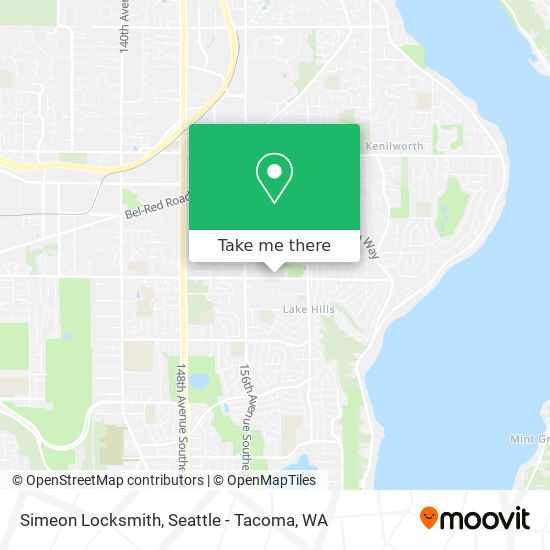 Simeon Locksmith map