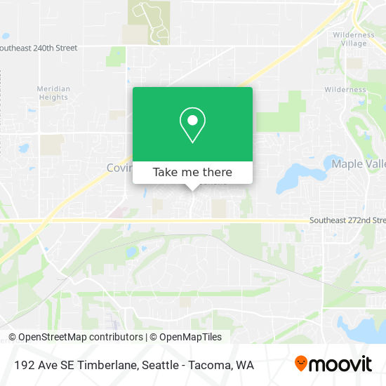 Mapa de 192 Ave SE Timberlane