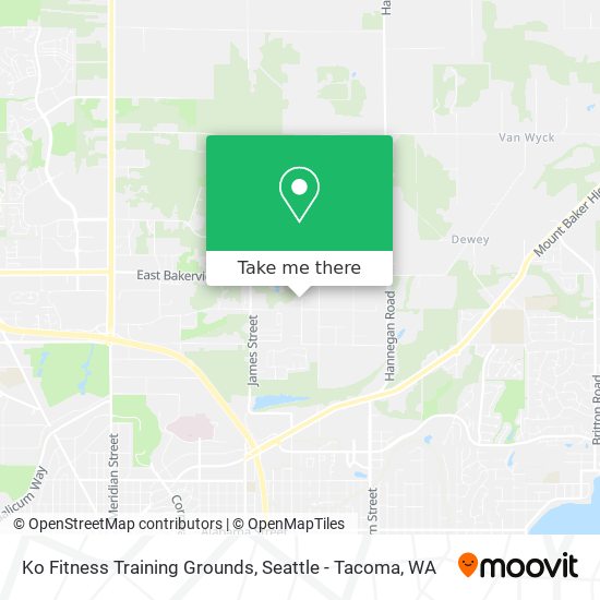 Ko Fitness Training Grounds map