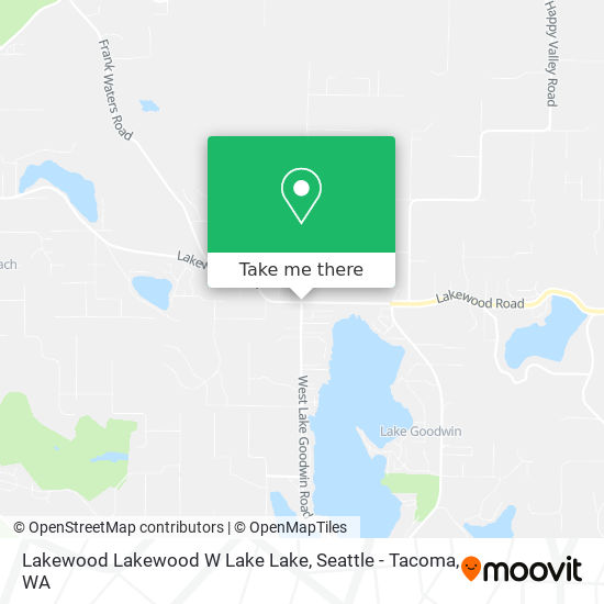 Lakewood Lakewood W Lake Lake map