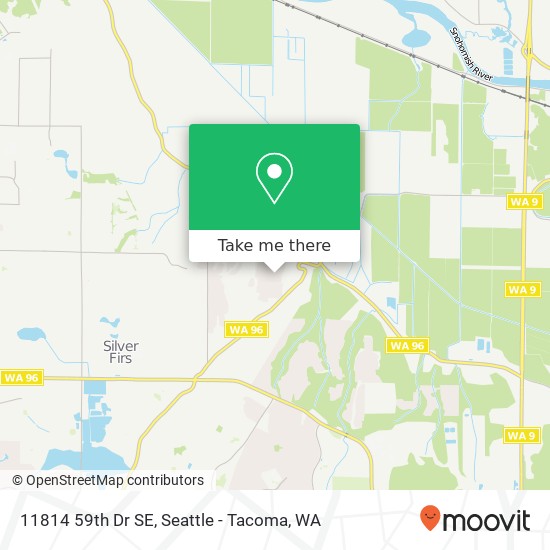 Mapa de 11814 59th Dr SE, Snohomish, WA 98296