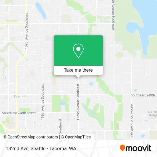132nd Ave map