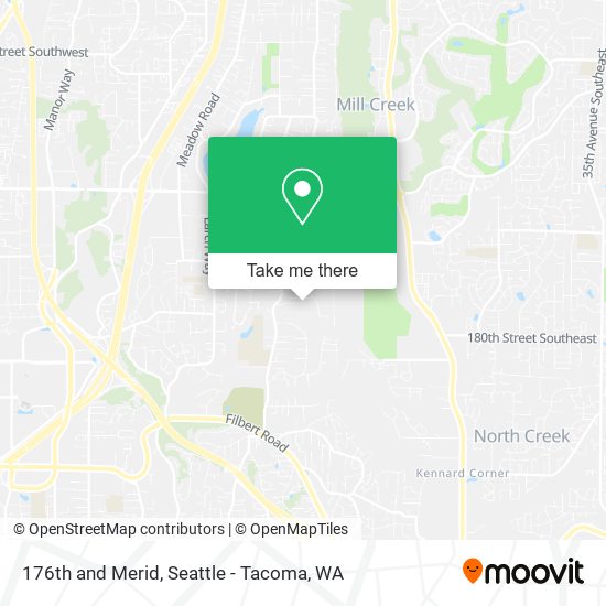 176th and Merid map