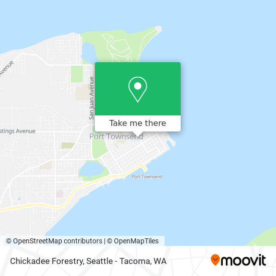 Chickadee Forestry map