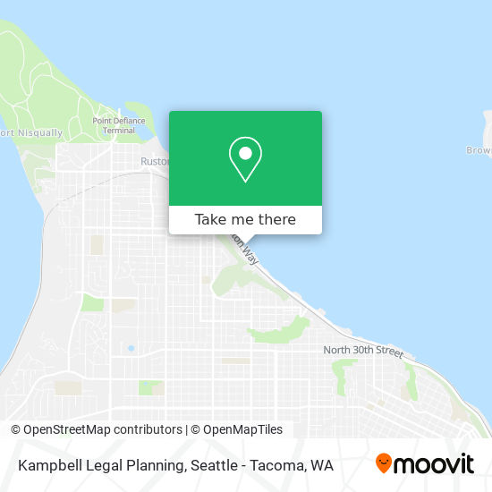 Kampbell Legal Planning map