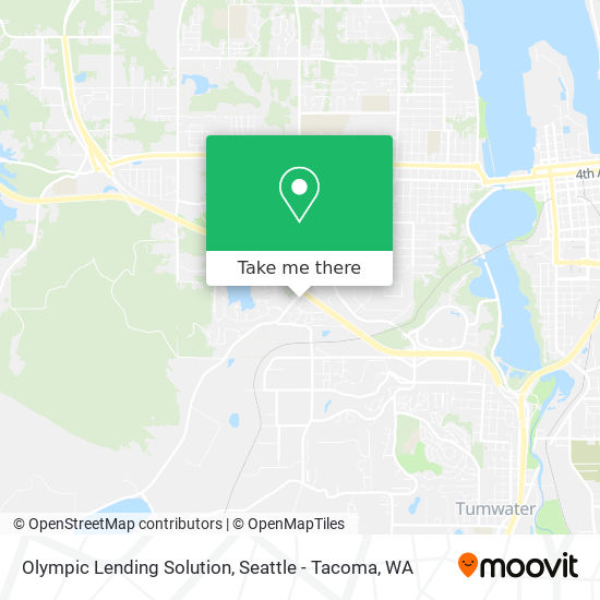 Olympic Lending Solution map
