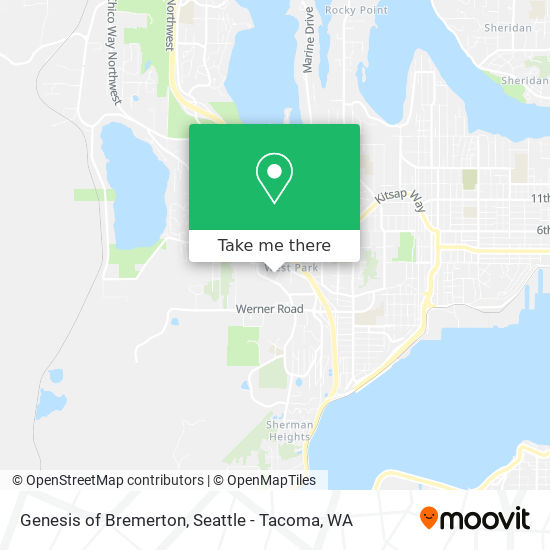 Genesis of Bremerton map