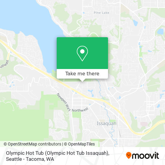 Olympic Hot Tub map