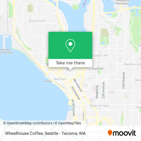 Mapa de Wheelhouse Coffee