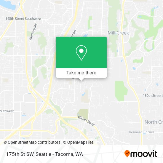 175th St SW map