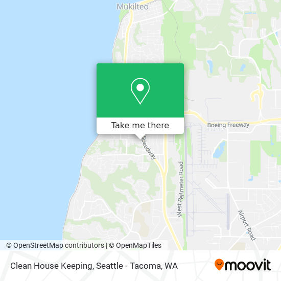 Mapa de Clean House Keeping