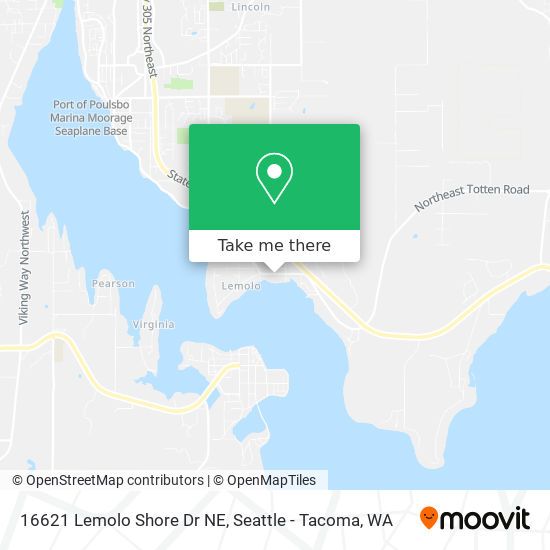 16621 Lemolo Shore Dr NE map