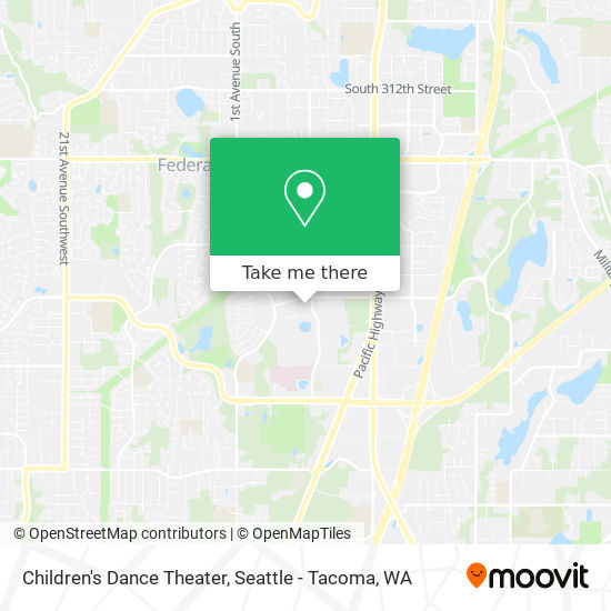 Mapa de Children's Dance Theater