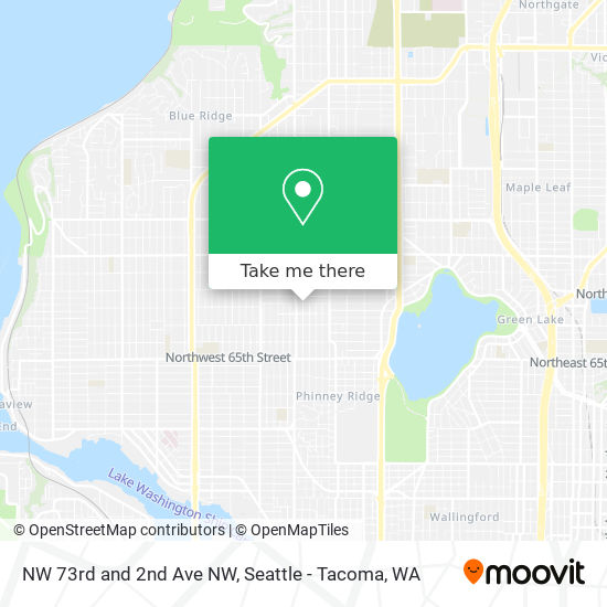 Mapa de NW 73rd and 2nd Ave NW