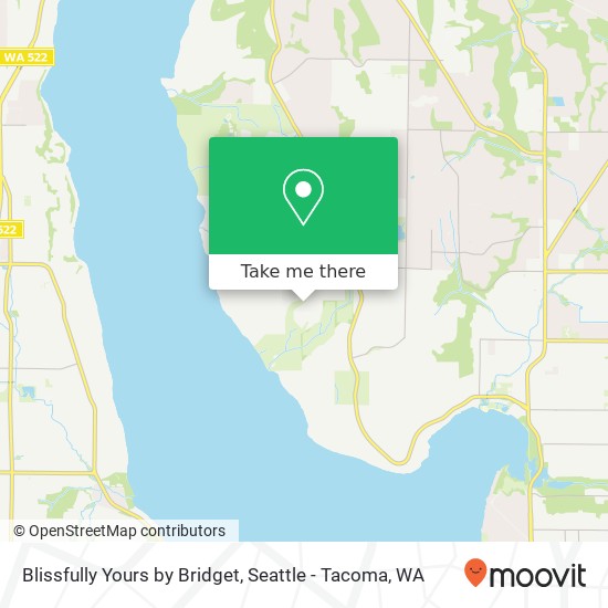 Mapa de Blissfully Yours by Bridget, 12715 72nd Ave NE