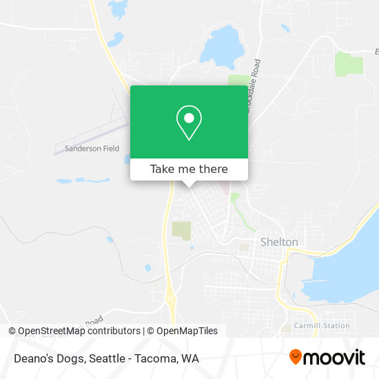Mapa de Deano's Dogs