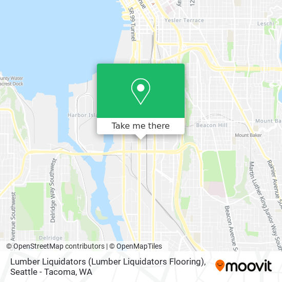 Mapa de Lumber Liquidators (Lumber Liquidators Flooring)