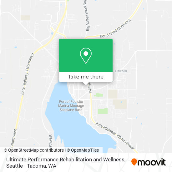 Ultimate Performance Rehabilitation and Wellness map