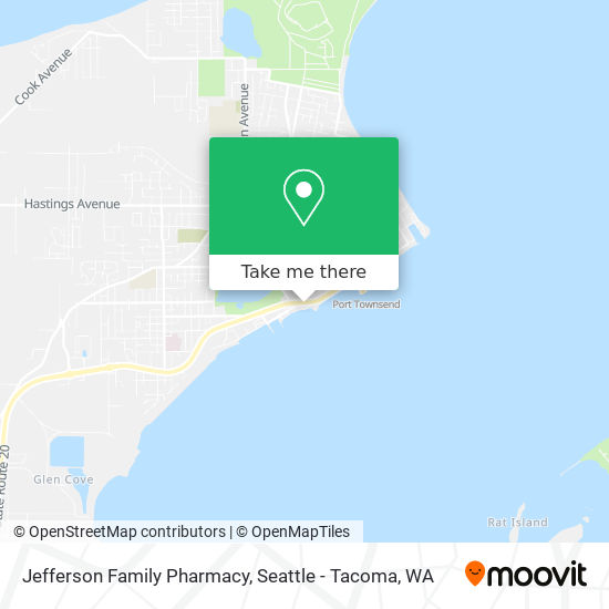 Mapa de Jefferson Family Pharmacy