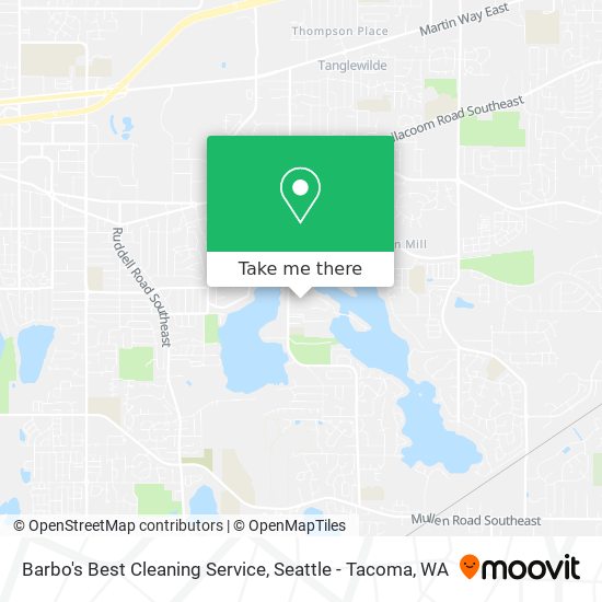 Barbo's Best Cleaning Service map