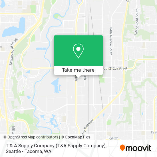Mapa de T & A Supply Company