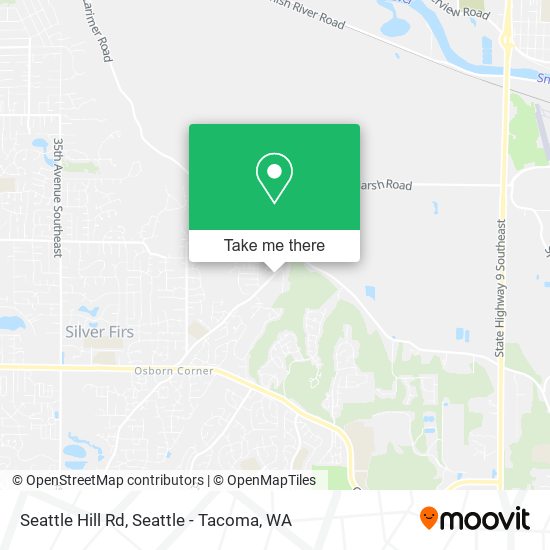 Mapa de Seattle Hill Rd, Snohomish, WA 98296