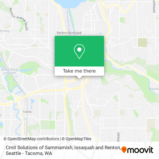 Cmit Solutions of Sammamish, Issaquah and Renton map