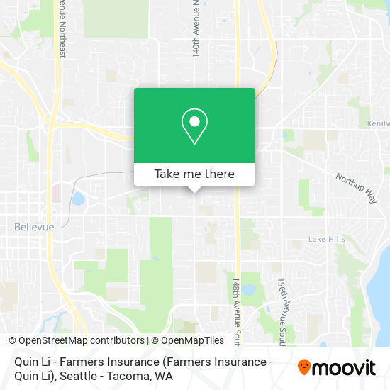 Quin Li - Farmers Insurance map