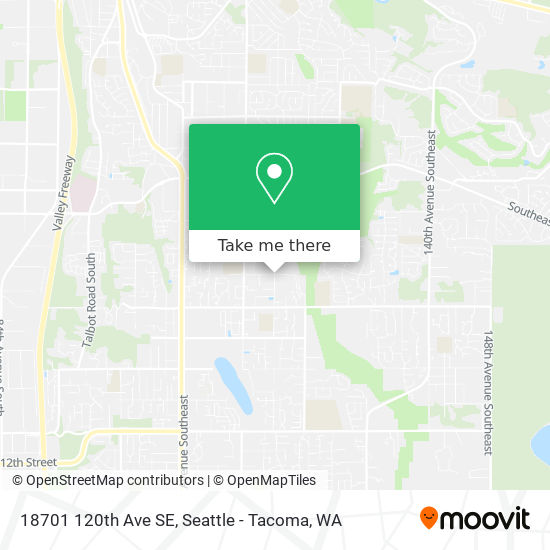 Mapa de 18701 120th Ave SE