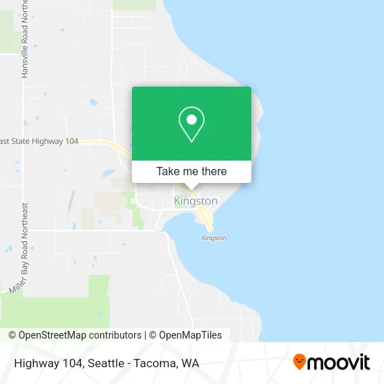 Highway 104 map