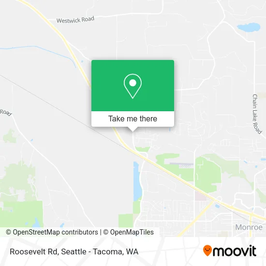 Roosevelt Rd map